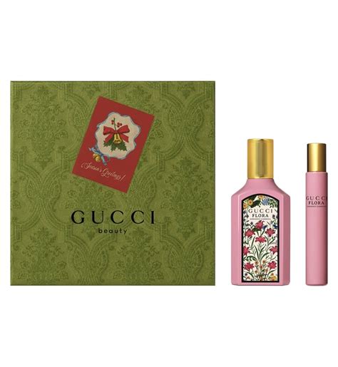 gucci perfume brown box|Gucci perfume gift set boots.